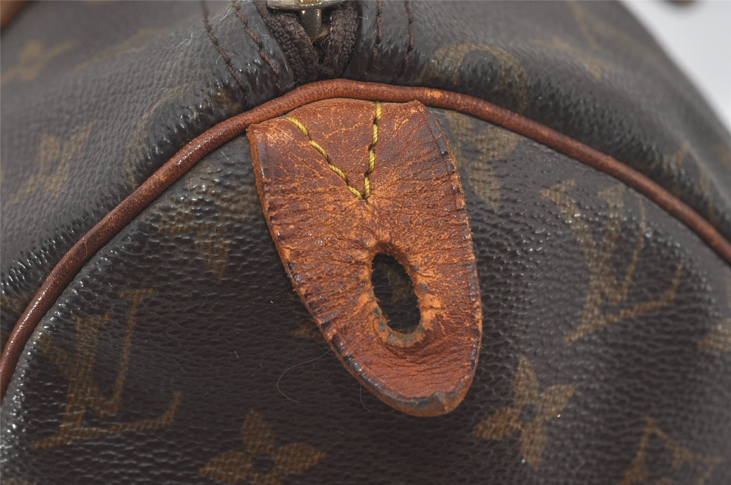 Authentic Louis Vuitton Monogram Speedy 30 Hand Boston Bag M41526 LV 5161I