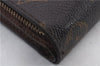 Authentic LOUIS VUITTON Monogram Compact Zip Bifold Wallet M61667 LV 5162C