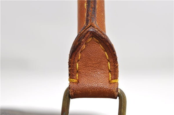 Authentic Louis Vuitton Monogram Sac Plat Hand Bag M51140 LV 5162D