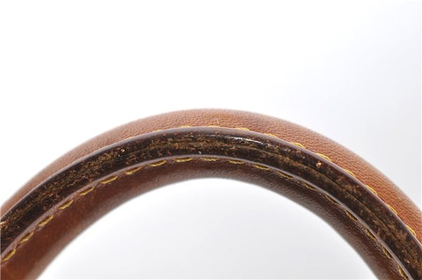 Authentic Louis Vuitton Monogram Sac Plat Hand Bag M51140 LV 5162D