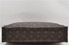 Authentic Louis Vuitton Monogram Sac Plat Hand Bag M51140 LV 5162D