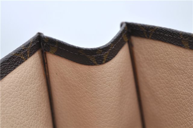 Authentic Louis Vuitton Monogram Sac Plat Hand Bag M51140 LV 5162D