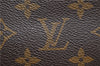 Authentic Louis Vuitton Monogram Sac Plat Hand Bag M51140 LV 5162D