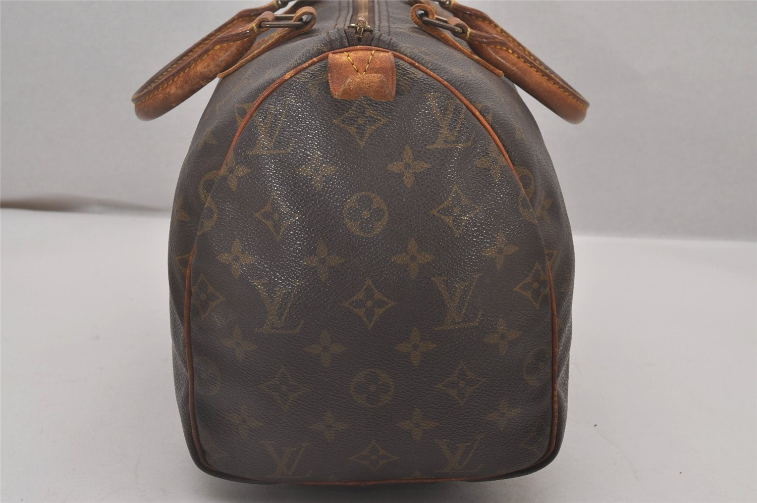 Authentic Louis Vuitton Monogram Speedy 30 Hand Boston Bag M41526 LV 5163I