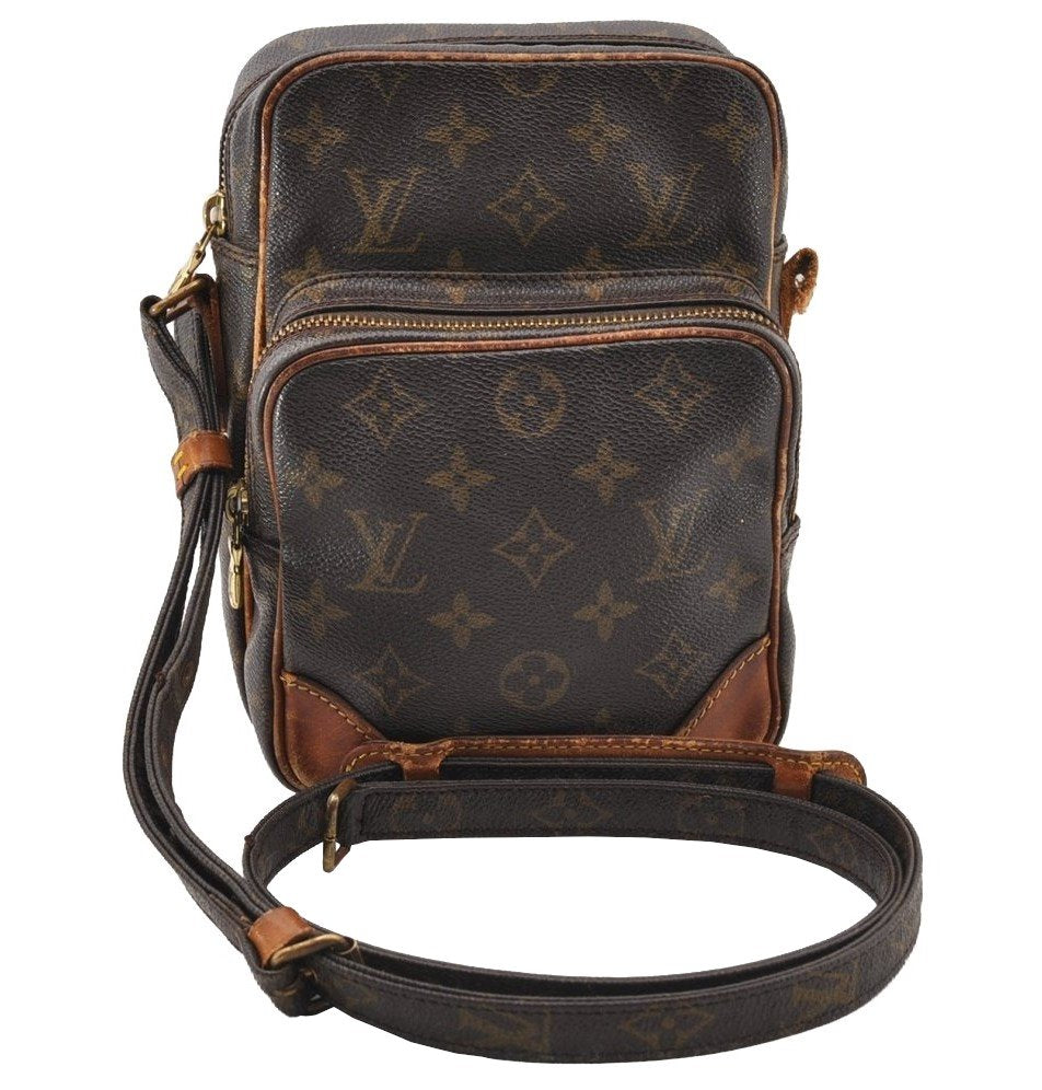 Authentic Louis Vuitton Monogram Amazone Shoulder Cross Bag M45236 LV Junk 5164I