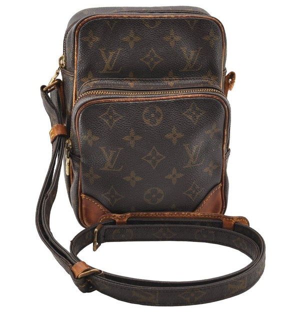Authentic Louis Vuitton Monogram Amazone Shoulder Cross Bag M45236 LV Junk 5164I