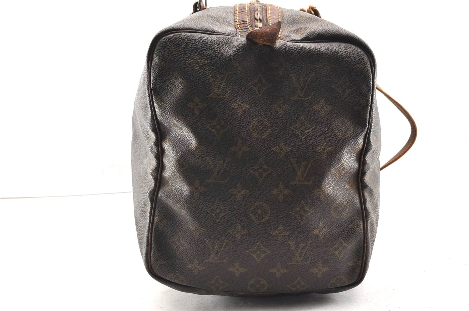Authentic Louis Vuitton Monogram Sac Souple 45 Hand Boston Bag M41624 Junk 5165I
