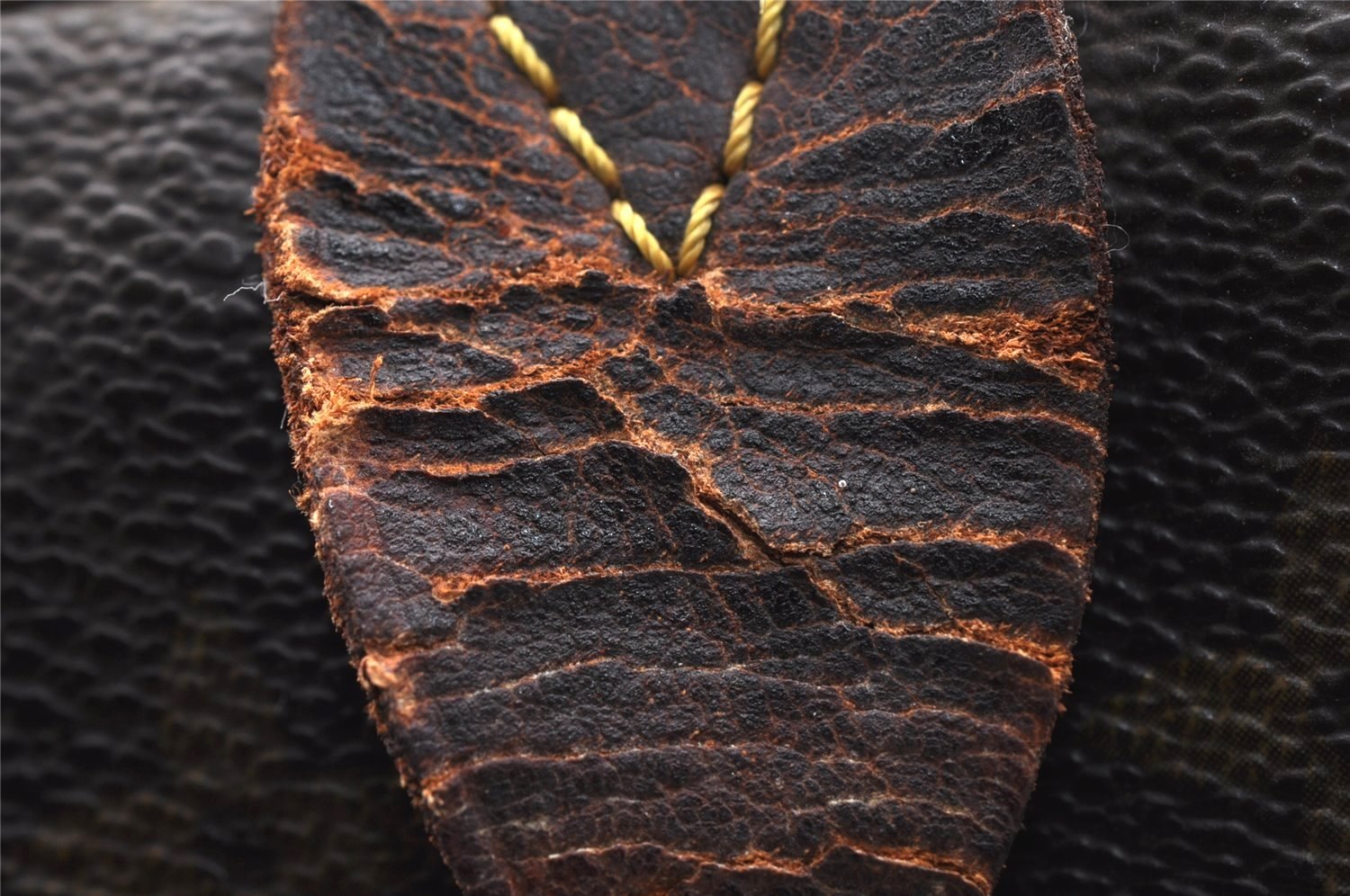 Authentic Louis Vuitton Monogram Sac Souple 45 Hand Boston Bag M41624 Junk 5165I