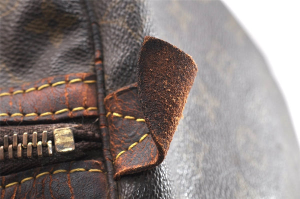 Authentic Louis Vuitton Monogram Sac Souple 45 Hand Boston Bag M41624 Junk 5165I