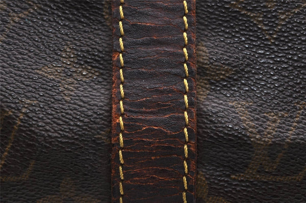 Authentic Louis Vuitton Monogram Sac Souple 45 Hand Boston Bag M41624 Junk 5165I