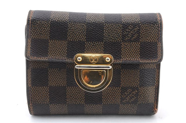 Autheentic LOUIS VUITTON Damier Portefeuille Koala Wallet Purse N60005 LV 5166C