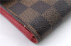 Autheentic LOUIS VUITTON Damier Portefeuille Koala Wallet Purse N60005 LV 5166C