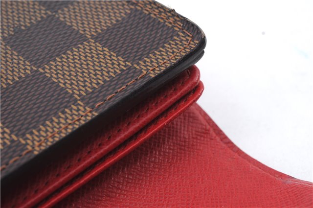 Autheentic LOUIS VUITTON Damier Portefeuille Koala Wallet Purse N60005 LV 5166C