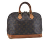 Authentic Louis Vuitton Monogram Alma Hand Bag Purse M51130 LV 5167D