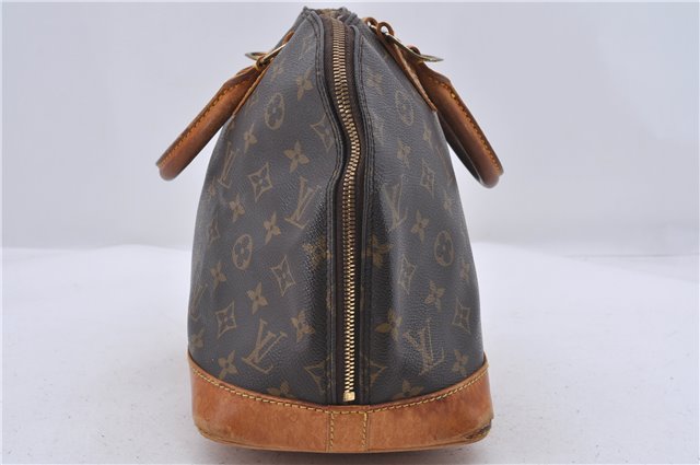 Authentic Louis Vuitton Monogram Alma Hand Bag Purse M51130 LV 5167D