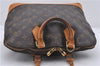 Authentic Louis Vuitton Monogram Alma Hand Bag Purse M51130 LV 5167D