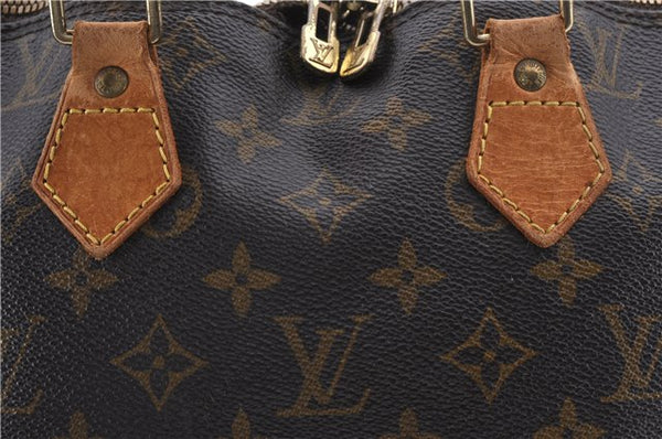 Authentic Louis Vuitton Monogram Alma Hand Bag Purse M51130 LV 5167D
