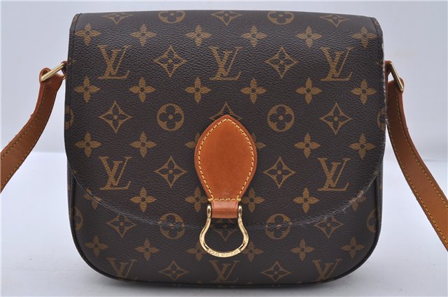 Auth Louis Vuitton Monogram Saint Cloud GM Shoulder Cross Bag M51242 LV 5170D