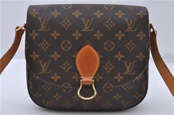 Auth Louis Vuitton Monogram Saint Cloud GM Shoulder Cross Bag M51242 LV 5170D