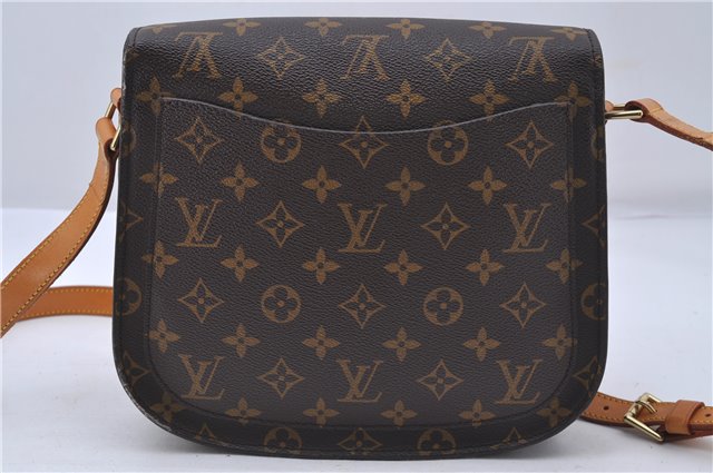 Auth Louis Vuitton Monogram Saint Cloud GM Shoulder Cross Bag M51242 LV 5170D