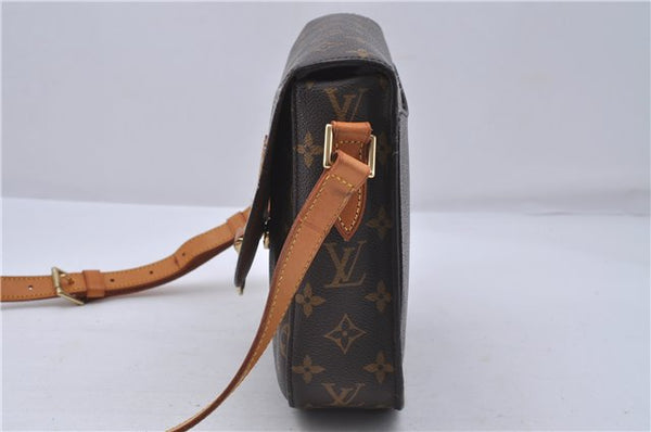 Auth Louis Vuitton Monogram Saint Cloud GM Shoulder Cross Bag M51242 LV 5170D