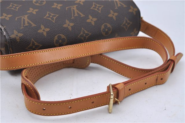 Auth Louis Vuitton Monogram Saint Cloud GM Shoulder Cross Bag M51242 LV 5170D