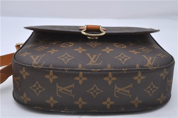 Auth Louis Vuitton Monogram Saint Cloud GM Shoulder Cross Bag M51242 LV 5170D