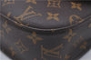 Auth Louis Vuitton Monogram Saint Cloud GM Shoulder Cross Bag M51242 LV 5170D