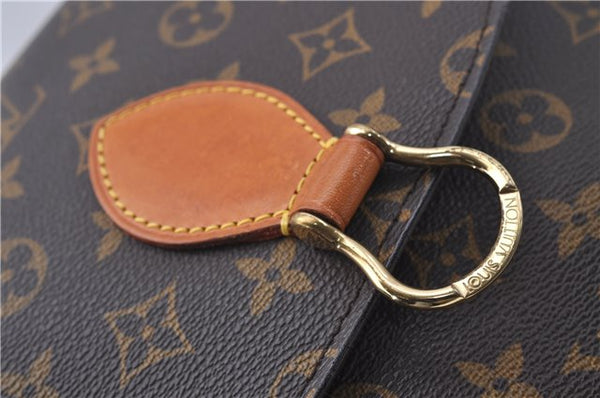 Auth Louis Vuitton Monogram Saint Cloud GM Shoulder Cross Bag M51242 LV 5170D