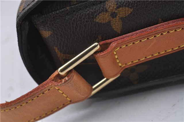 Auth Louis Vuitton Monogram Saint Cloud GM Shoulder Cross Bag M51242 LV 5170D