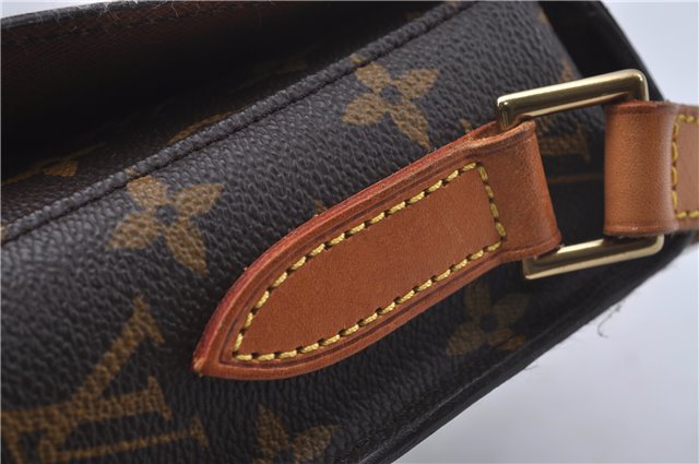 Auth Louis Vuitton Monogram Saint Cloud GM Shoulder Cross Bag M51242 LV 5170D