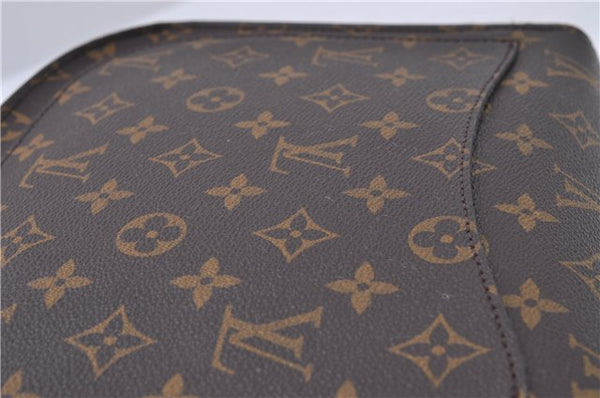 Auth Louis Vuitton Monogram Saint Cloud GM Shoulder Cross Bag M51242 LV 5170D