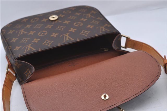 Auth Louis Vuitton Monogram Saint Cloud GM Shoulder Cross Bag M51242 LV 5170D