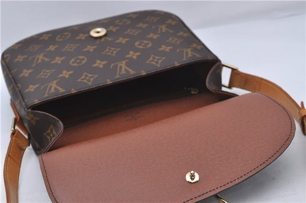 Auth Louis Vuitton Monogram Saint Cloud GM Shoulder Cross Bag M51242 LV 5170D