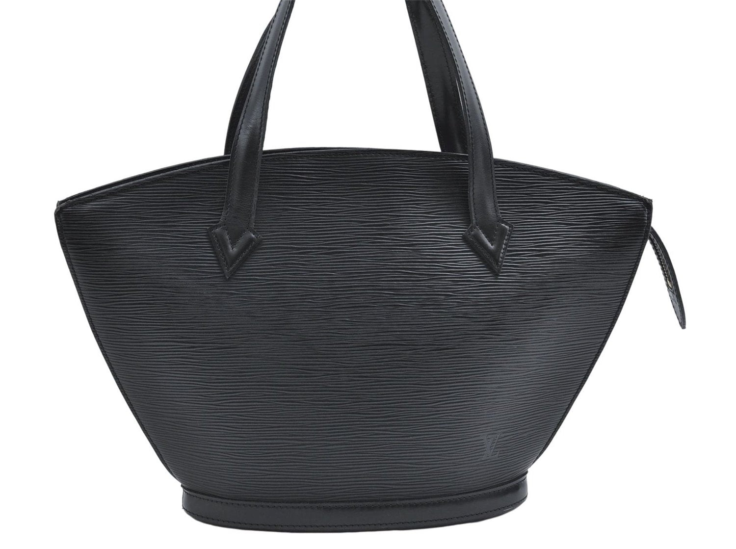 Authentic Louis Vuitton Epi Saint Jacques Hand Bag Black M52272 LV 5172D