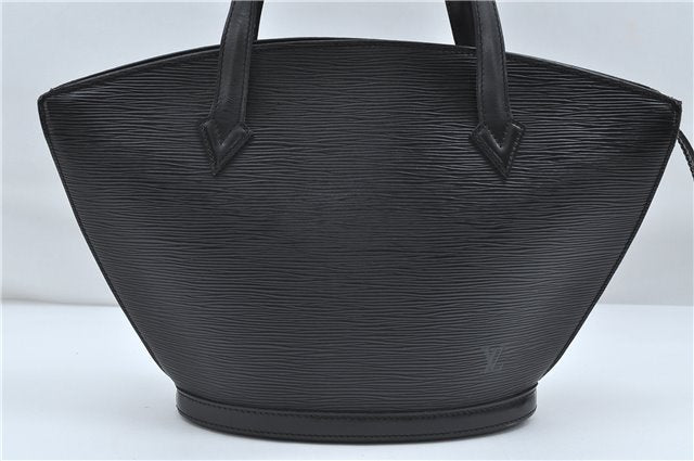 Authentic Louis Vuitton Epi Saint Jacques Hand Bag Black M52272 LV 5172D