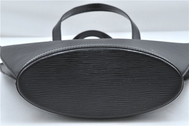 Authentic Louis Vuitton Epi Saint Jacques Hand Bag Black M52272 LV 5172D