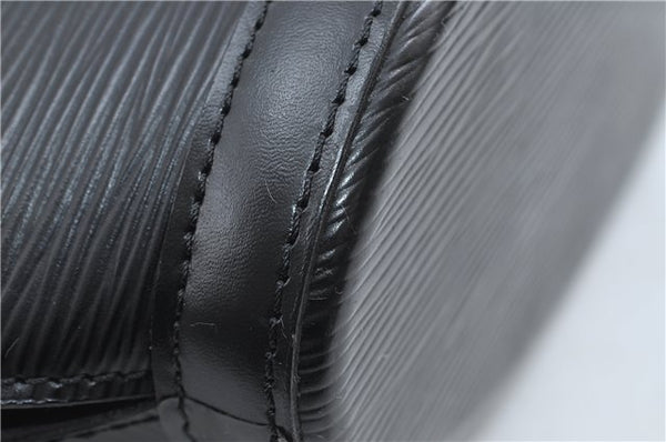 Authentic Louis Vuitton Epi Saint Jacques Hand Bag Black M52272 LV 5172D