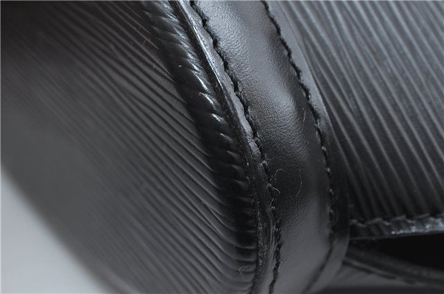 Authentic Louis Vuitton Epi Saint Jacques Hand Bag Black M52272 LV 5172D