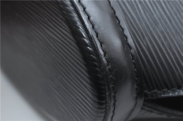 Authentic Louis Vuitton Epi Saint Jacques Hand Bag Black M52272 LV 5172D