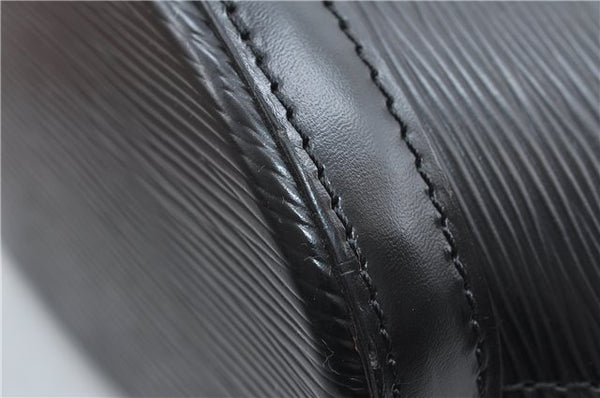 Authentic Louis Vuitton Epi Saint Jacques Hand Bag Black M52272 LV 5172D