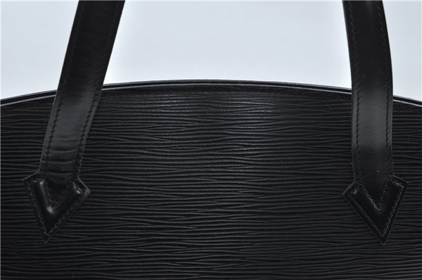 Authentic Louis Vuitton Epi Saint Jacques Hand Bag Black M52272 LV 5172D