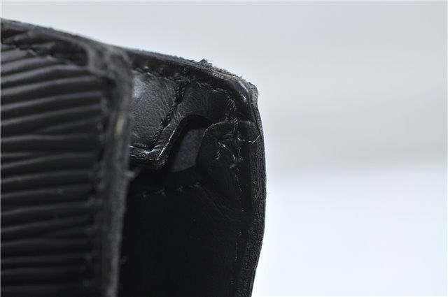 Authentic Louis Vuitton Epi Saint Jacques Hand Bag Black M52272 LV 5172D