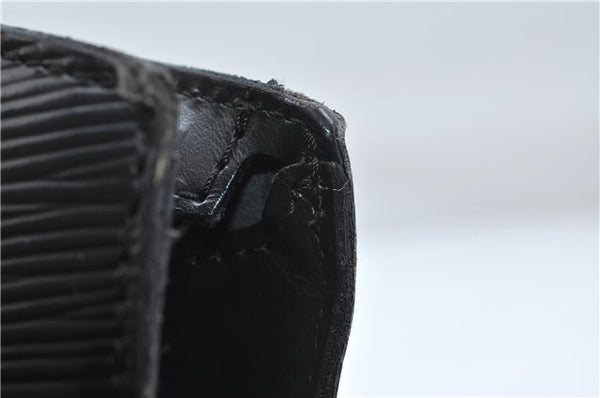 Authentic Louis Vuitton Epi Saint Jacques Hand Bag Black M52272 LV 5172D