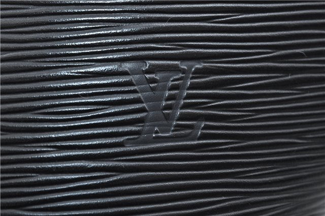 Authentic Louis Vuitton Epi Saint Jacques Hand Bag Black M52272 LV 5172D