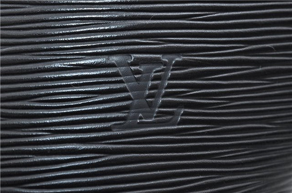 Authentic Louis Vuitton Epi Saint Jacques Hand Bag Black M52272 LV 5172D