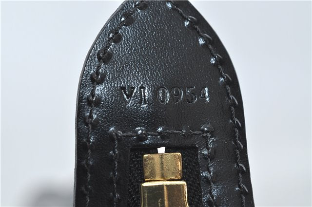 Authentic Louis Vuitton Epi Saint Jacques Hand Bag Black M52272 LV 5172D