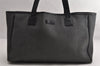 Authentic GUCCI Vintage Shoulder Tote Bag Canvas Leather 264216 Gray 5172I