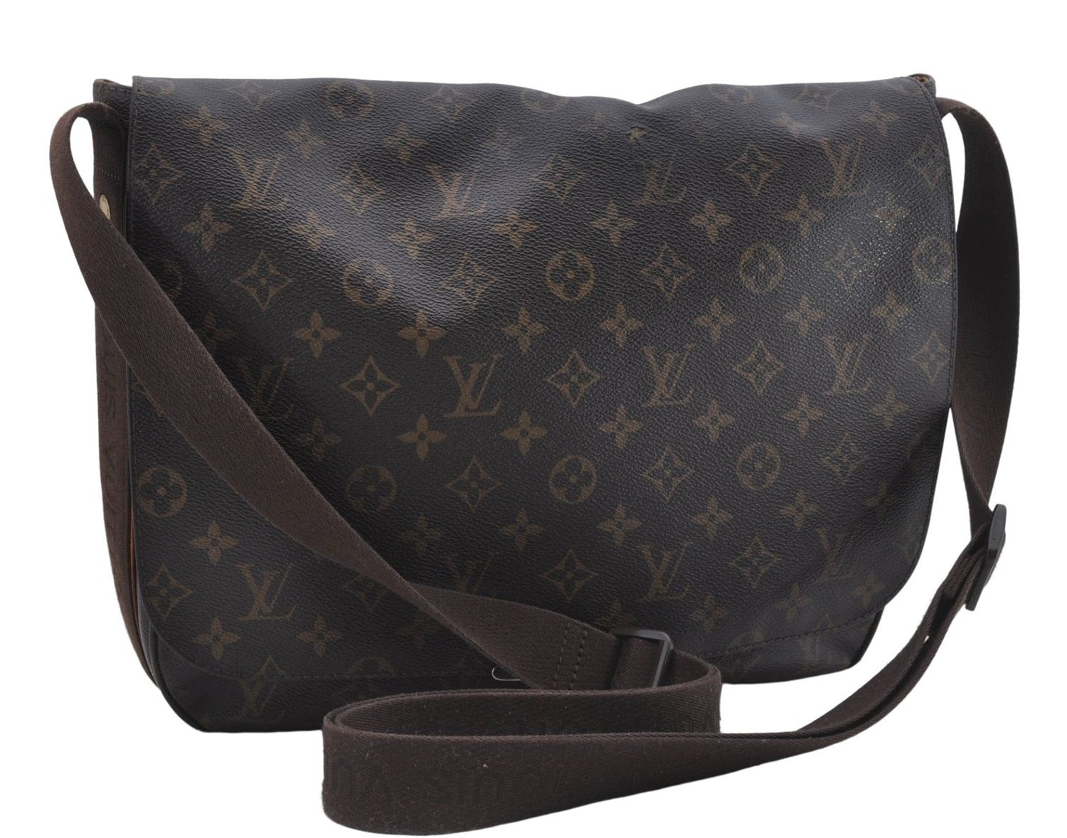 Authentic Louis Vuitton Monogram Messenger Bobour Shoulder Bag M97038 LV 5173D