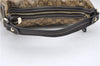 Authentic GUCCI GG Crystal Shoulder Hand Bag PVC Leather 223965 Brown 5176E